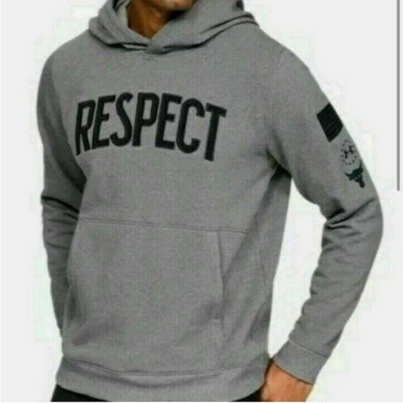 UNDER ARMOUR Project Rock RESPECT Hoodie - Picture 8 of 9